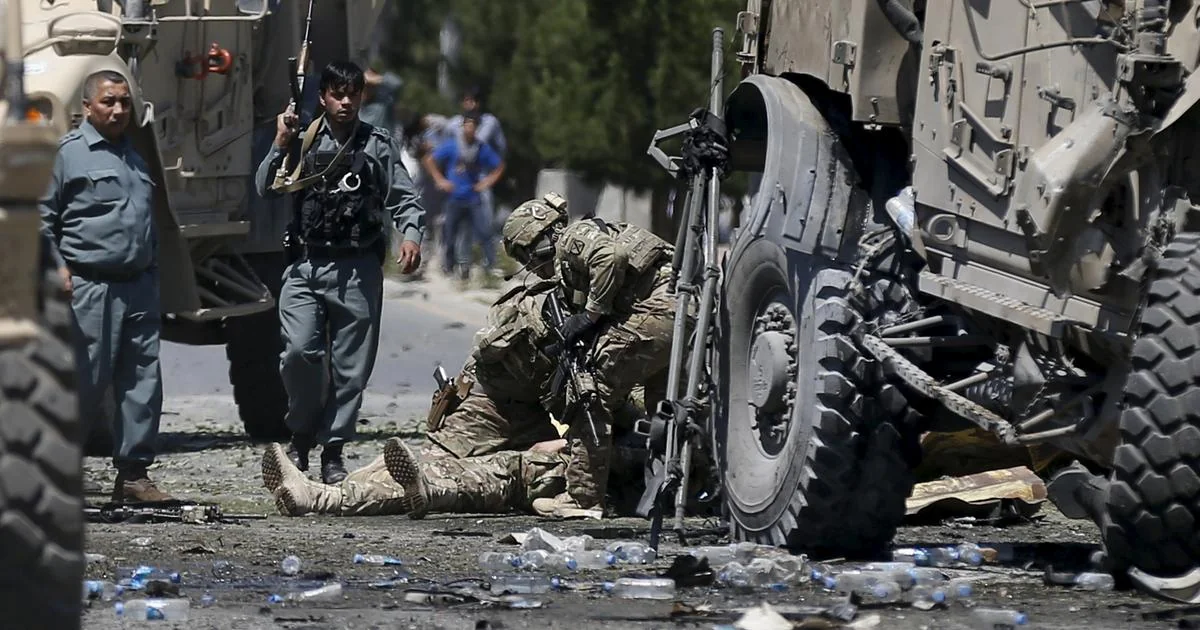 Suicide bomber attacks near Afghan police training center, 8 wounded