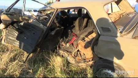 Cəlilabadda yol qəzasında 5 nəfər xəsarət alıb - FOTO