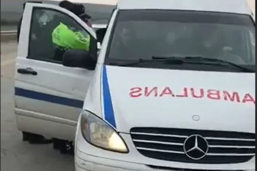 Təcili yardım maşını ilə Bakıya sərnişin daşımağa cəhd edilib