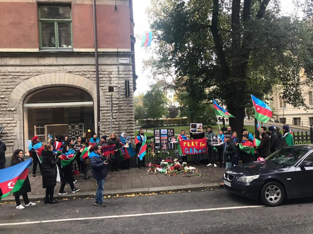 İsveçdə Gəncədəki terror aktları pislənilib
