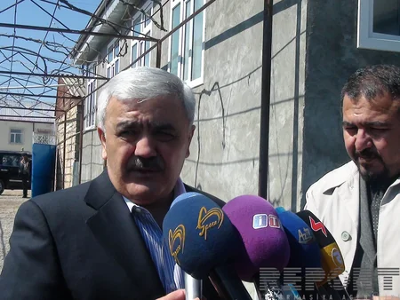 ​SOCAR prezidenti Oğuzda Böyük Söyüdlü kəndinə təbii qazın verilməsi mərasimində iştirak edib
