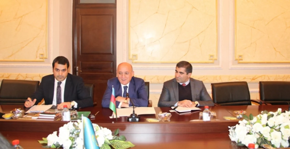 Mübariz Qurbanlı Qazaxıstanın vətəndaş cəmiyyəti və dini işlər nazirinin müavini ilə görüşüb