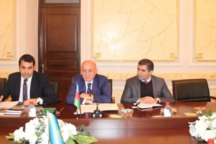 Mübariz Qurbanlı Qazaxıstanın vətəndaş cəmiyyəti və dini işlər nazirinin müavini ilə görüşüb