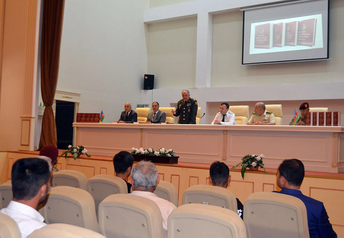 Cəlilabadda Müdafiə Nazirliyinin təşkilatçılığı ilə tədbir keçirilib