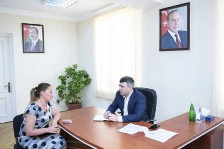 İnam Kərimov Şəmkirdə vətəndaşları qəbul edib