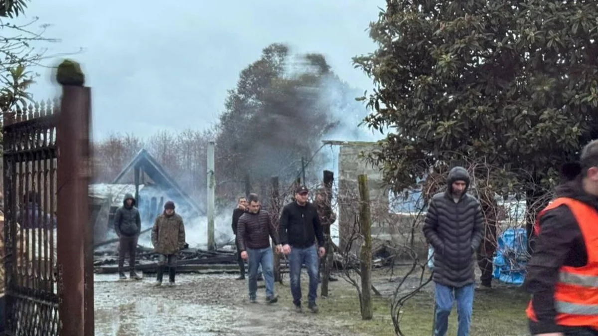 В Абхазии при пожаре в доме погибли пятеро детей
