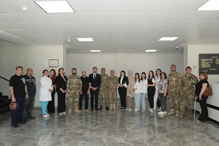 Xaçmaz Reabilitasiya Mərkəzinə mediatur təşkil edilib