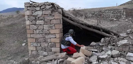 Qazaxda çoxlu sayda silah-sursat tapılıb