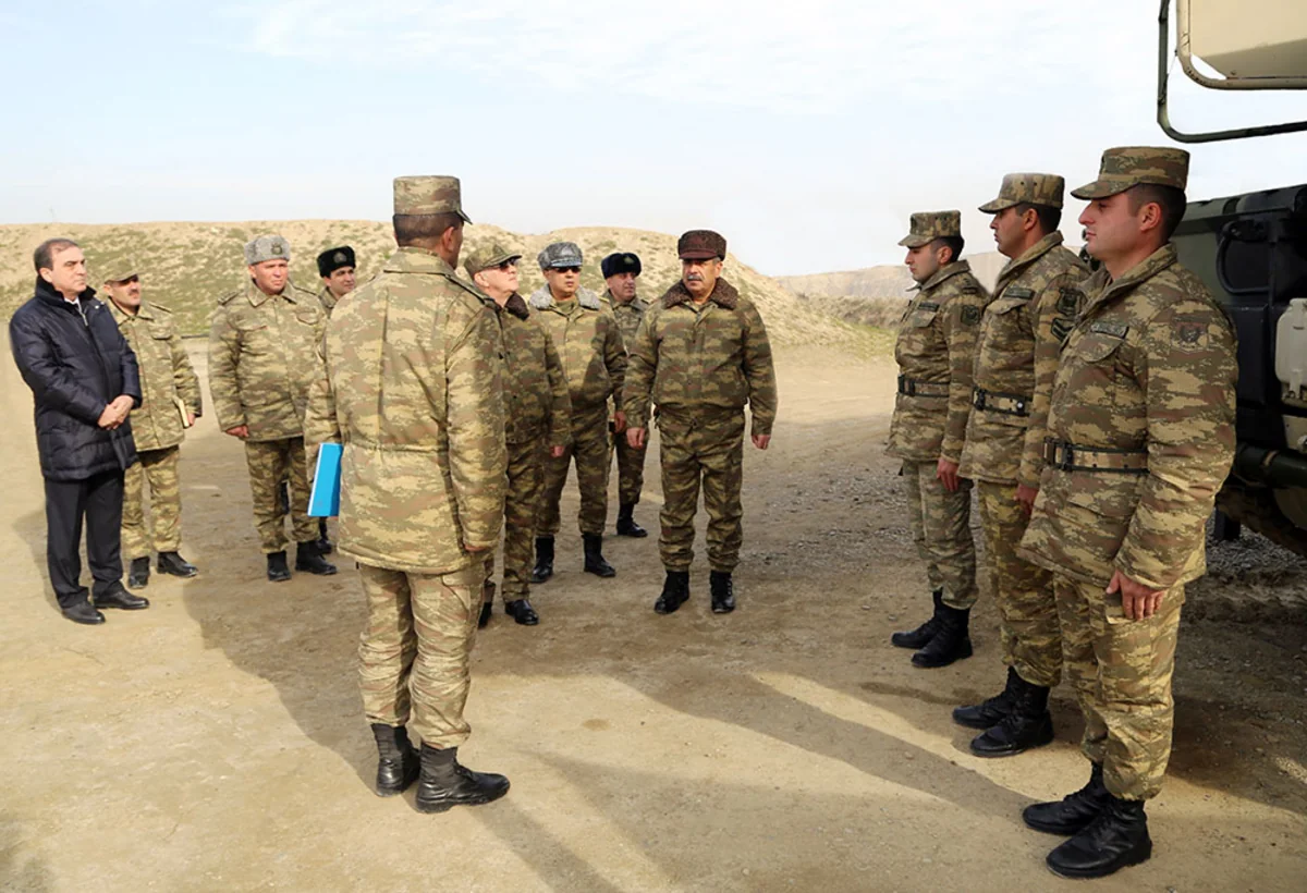 Presidential Assistant and Defence Minister inspect situation in military units of frontline zone
