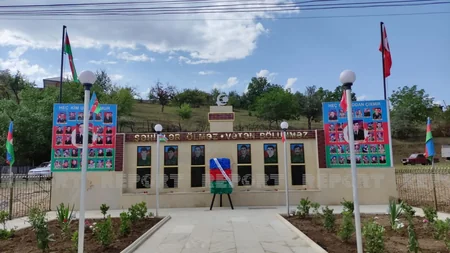 Qubada Şəhidlər xatirə-kompleksinin açılışı olub