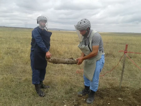 Tərtər və Füzulidə top və tank mərmiləri aşkar edilib