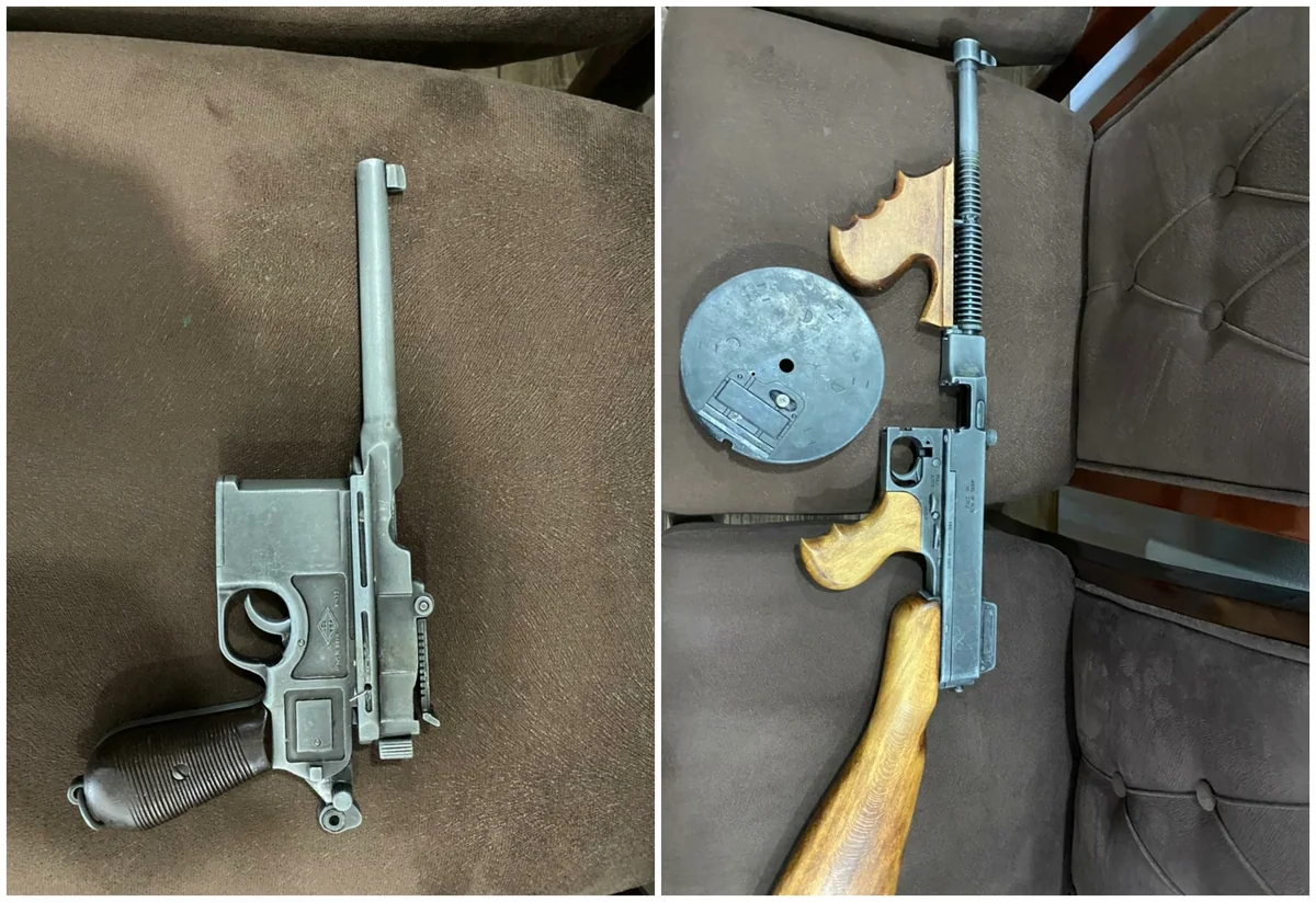 Bakı sakinindən narkotik və odlu silah götürülüb