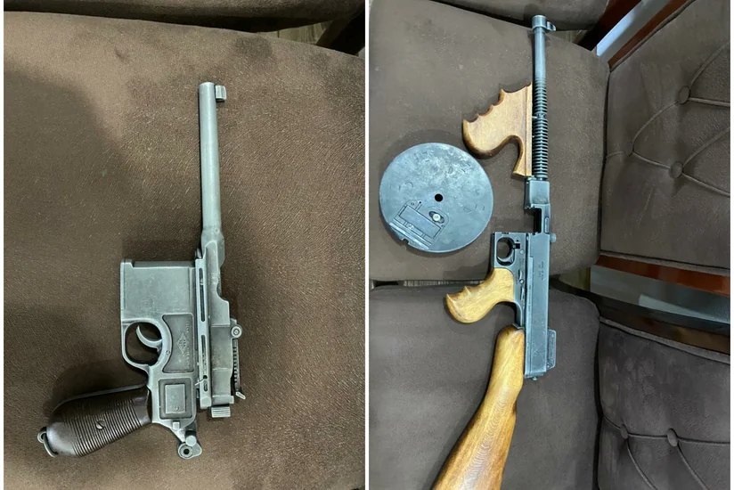 Bakı sakinindən narkotik və odlu silah götürülüb