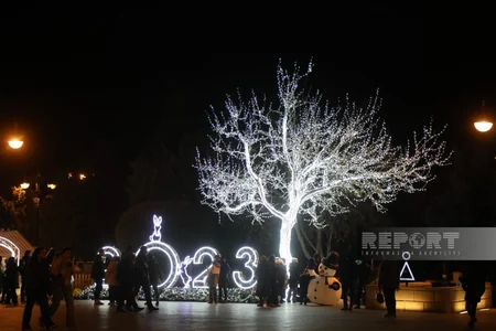 Bakı Yeni ili qarşılamağa hazırdır
