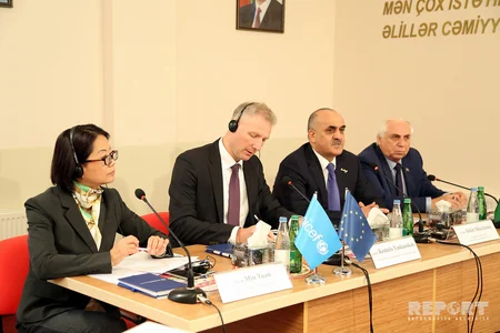 Bakıda Sosial xidmət müəssisələrinin işinin təşkili: Avropa standartları və Azərbaycan təcrübəsi mövzusunda konfrans keçirilib