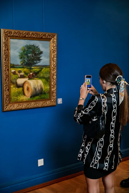 Bakıda Cəmilə Hacıyevanın Septem multisensor sərgisi açılıb - FOTO