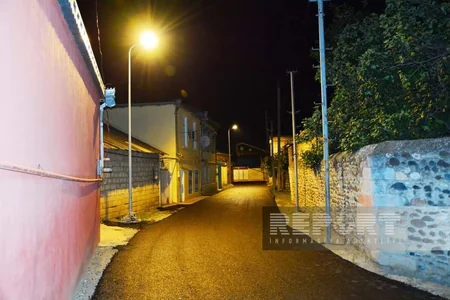 Ağstafa şəhərinin bir neçə küçəsində yollar yenidən asfaltlanıb