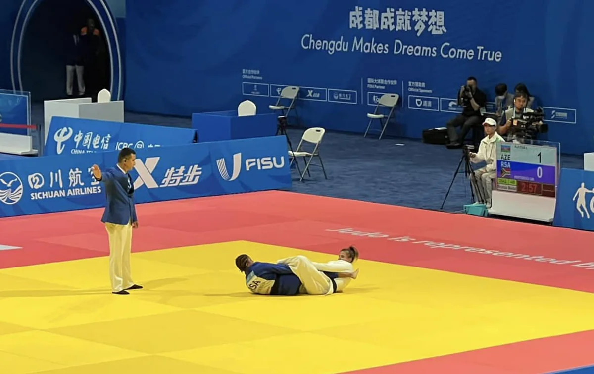 Azərbaycan Universiadada ilk medalını qazanıb