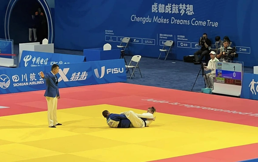 Azərbaycan Universiadada ilk medalını qazanıb