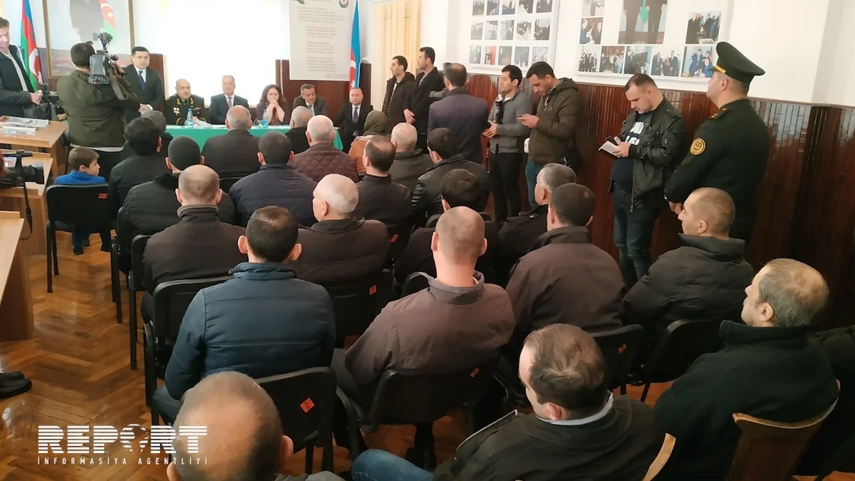 Ciddi rejimli cəzaçəkmə müəssisəsindən 8 məhkum azadlığa buraxılıb