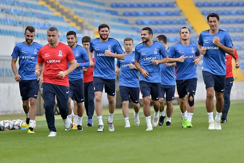 Azərbaycan yığması Millətlər Liqasındakı oyunların hazırlıqlarına başlayıb