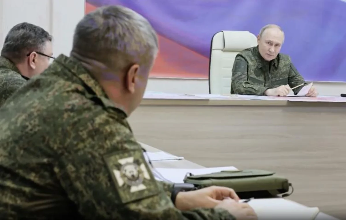 Putin visits Kursk Region for first time since Ukrainian army’s incursion
