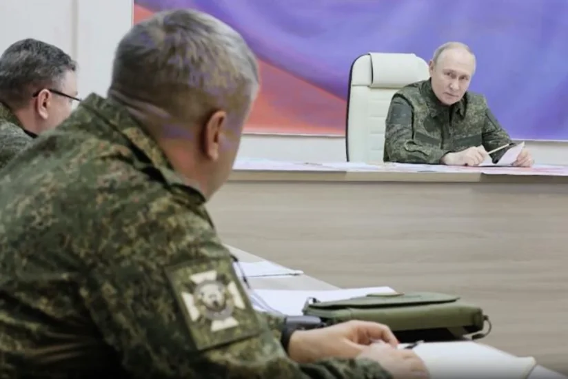 Putin visits Kursk Region for first time since Ukrainian army’s incursion