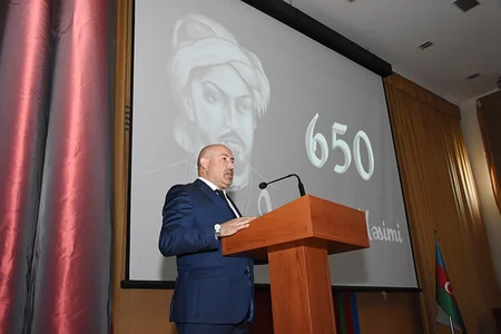 “İmadəddin Nəsimi 650: hürufizm təlimində kamil insan konsepsiyası” adlı ədəbi-bədii tədbir keçirilib