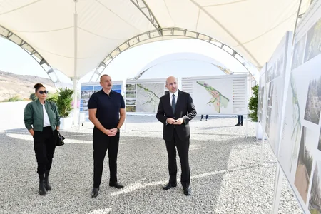Президенту и первой леди представлен генеральный план города Губадлы