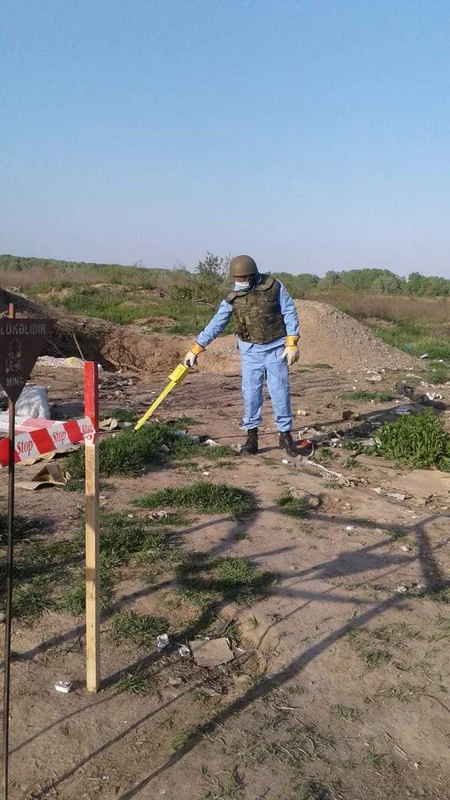 Füzulidə əl qumbarası tapıldı