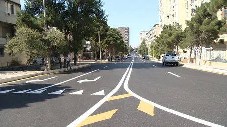 ​Xətai rayonunda bir neçə küçədə təmir işləri aparılıb