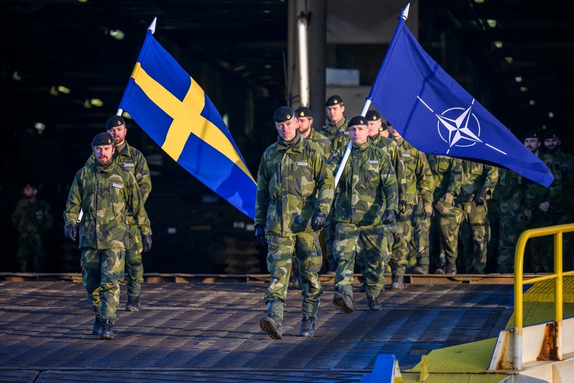 Swedish troops arrive to boost NATO presence in Latvia
