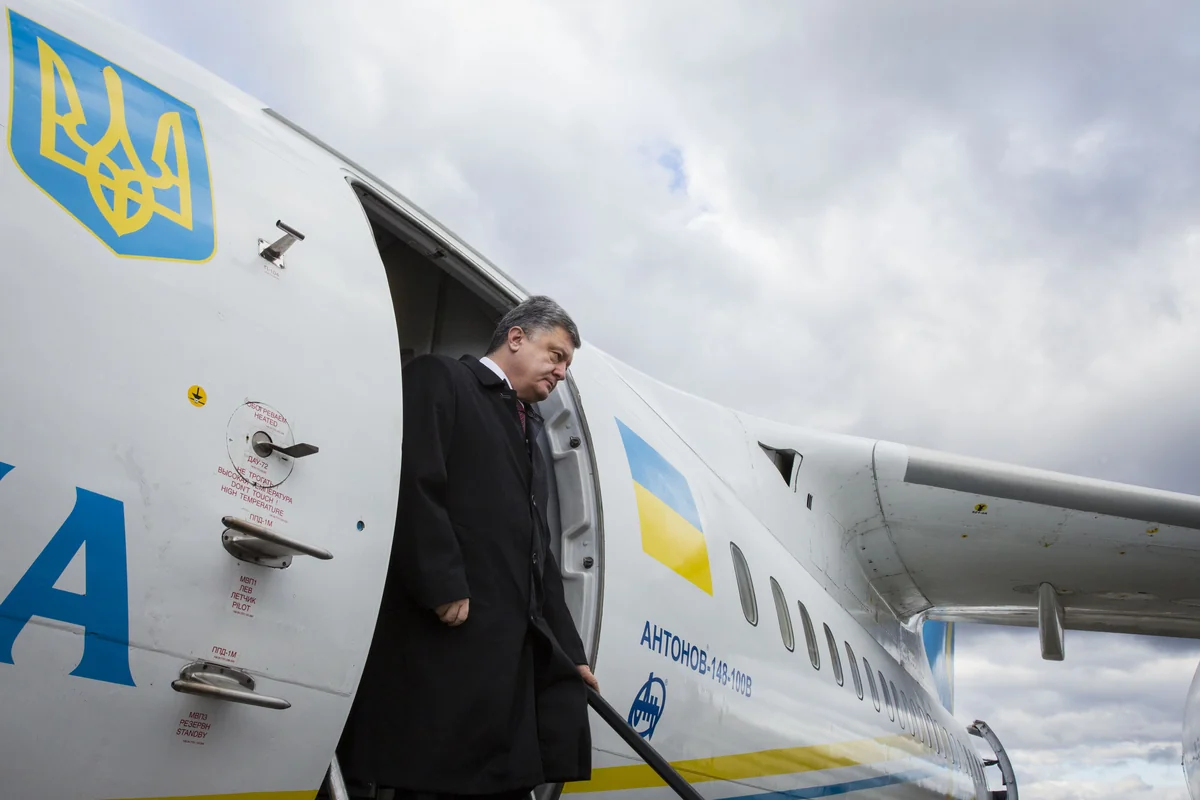 President of Ukraine leaves for Azerbaijan