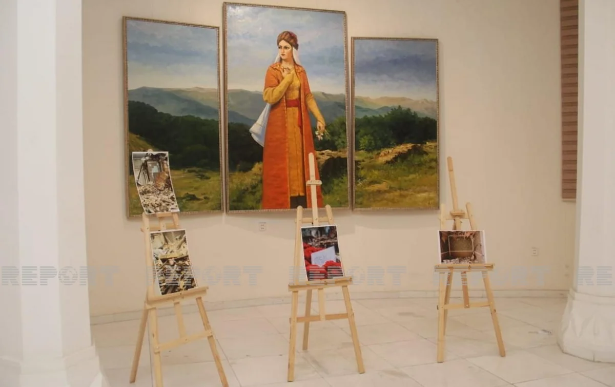 Gəncədə yerli və xarici fotoqrafların əl işlərindən ibarət sərgi keçirilib