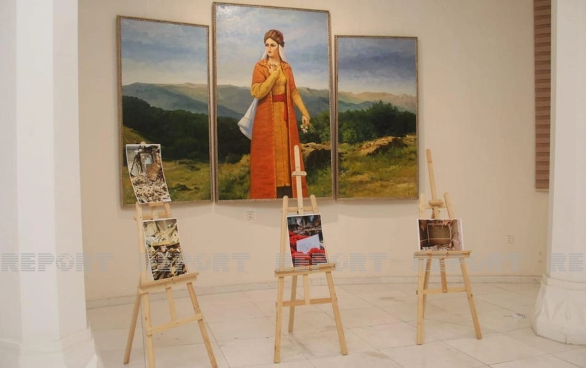 Gəncədə yerli və xarici fotoqrafların əl işlərindən ibarət sərgi keçirilib