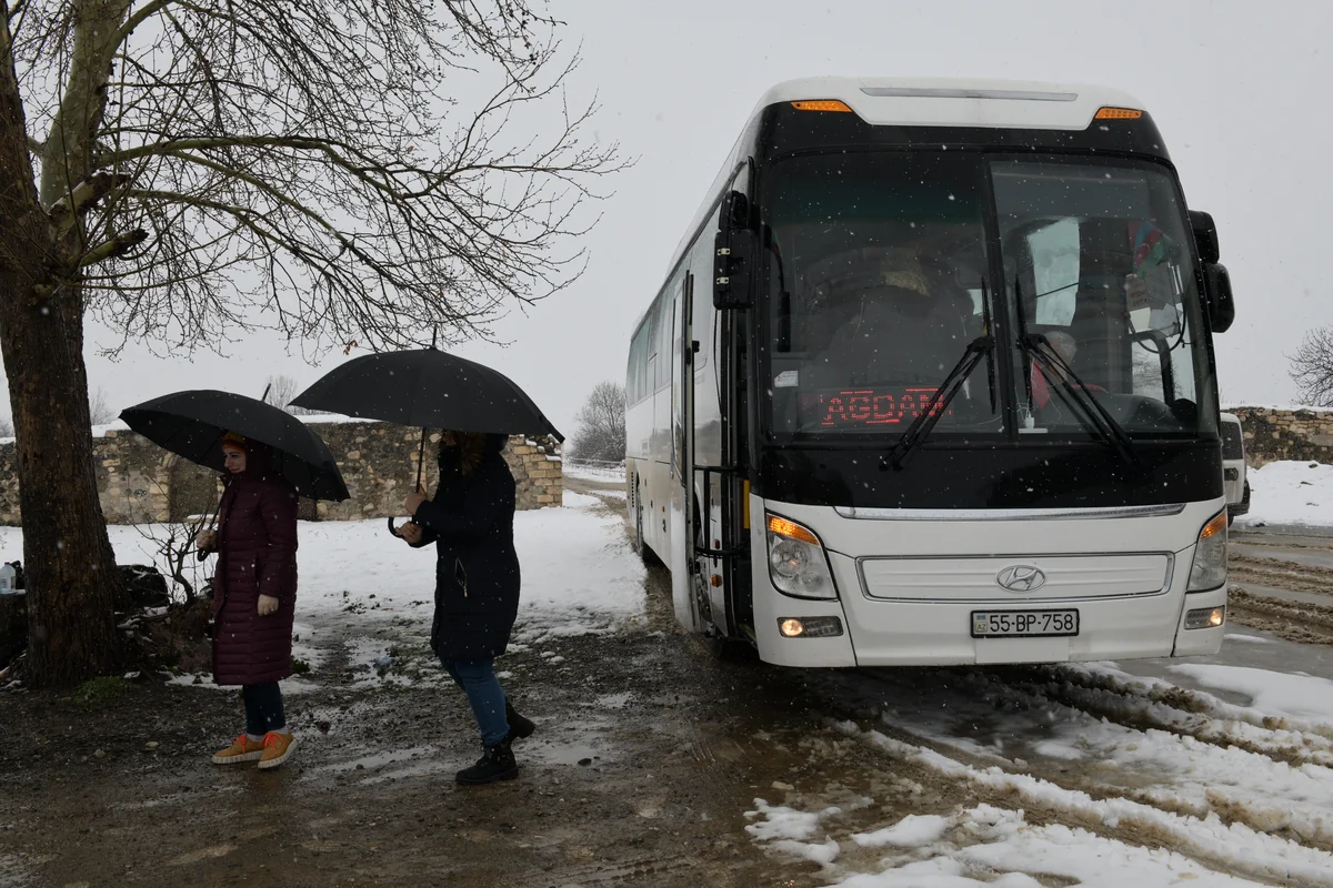 В продажу поступят билеты на январь на автобусные рейсы в Карабах