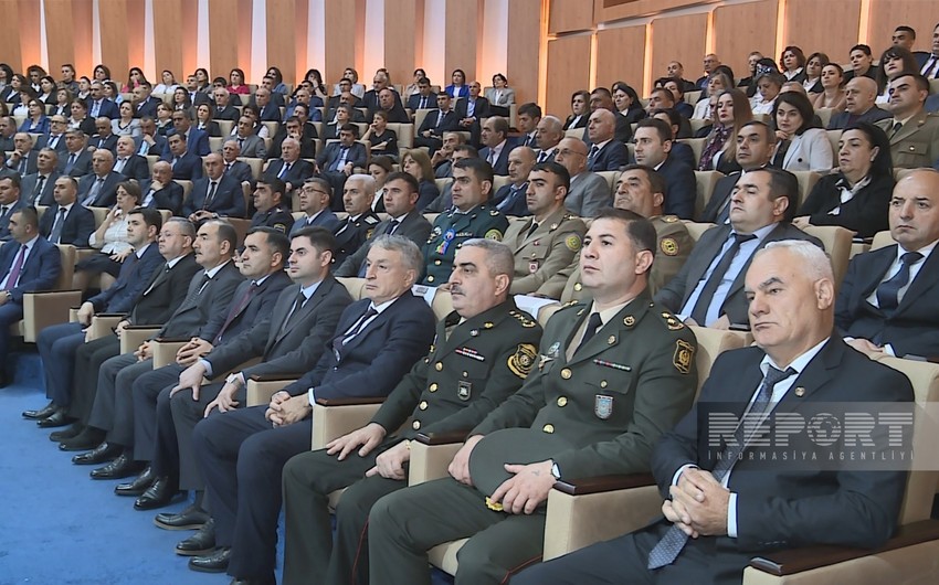 Şəkidə Heydər Əliyevin 100 illik yubileyi qeyd olunub