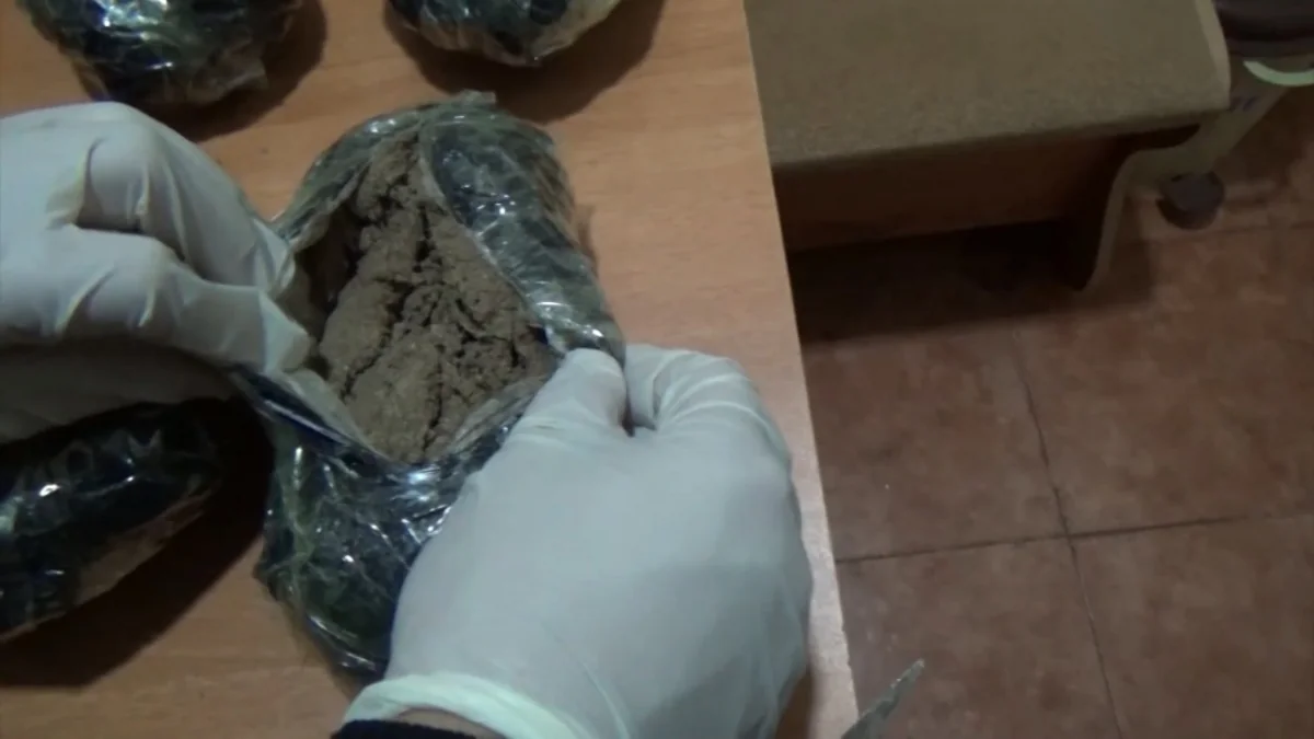 Samuxda narkokuryerlik edən şəxs saxlanılıb