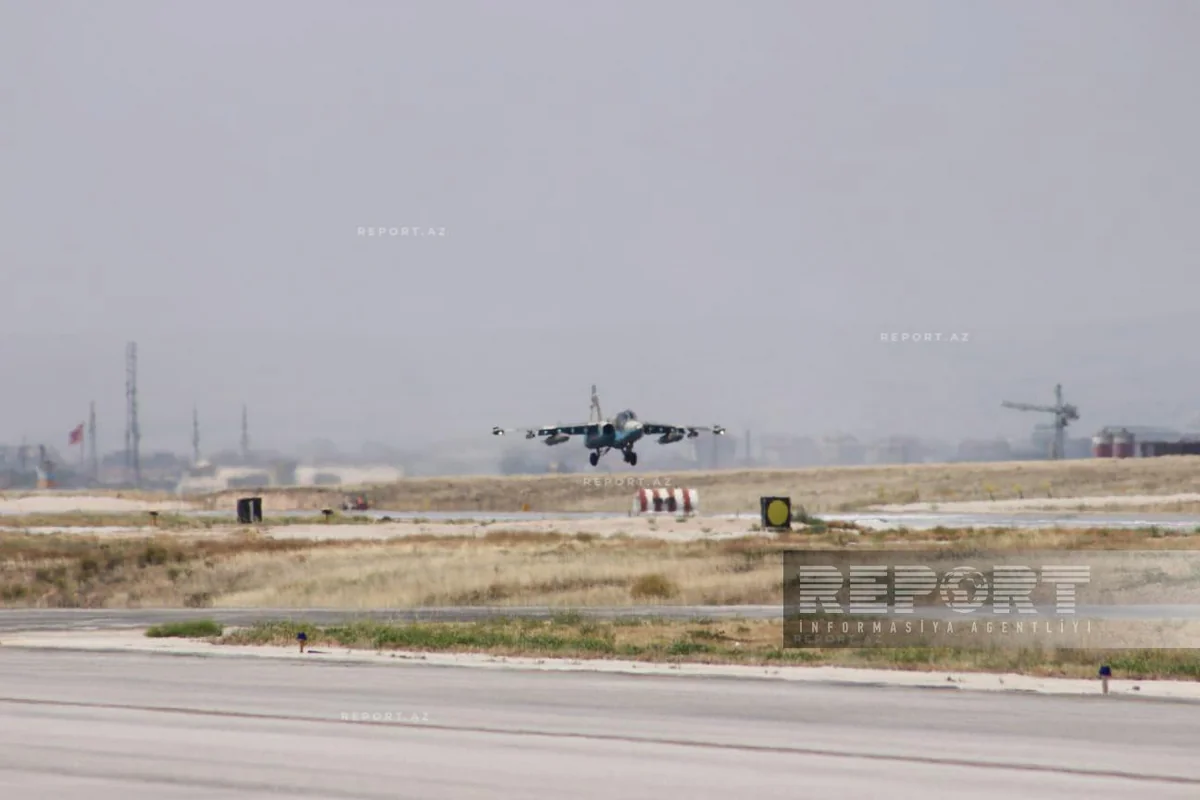 Azerbaijani fighters perform their final flights in Anatolian Eagle - 2025