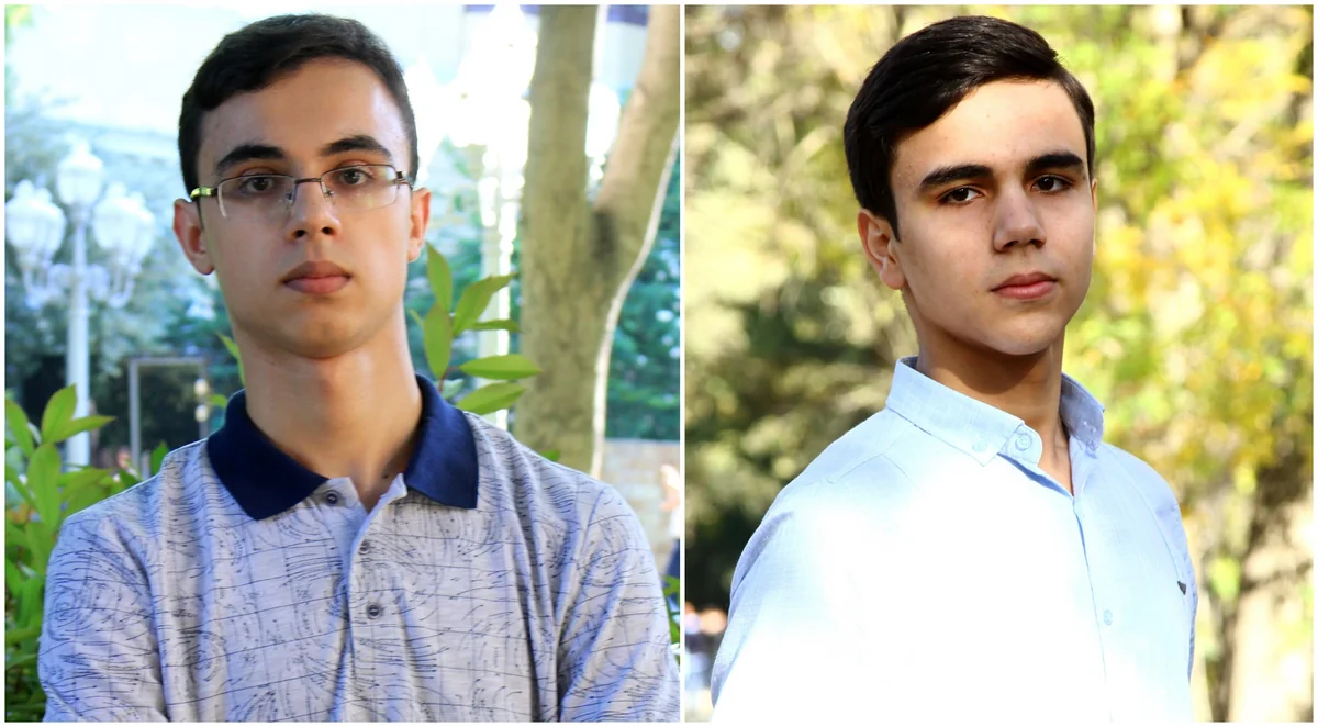 Əkiz qardaşlar Bakı Ali Neft Məktəbini seçib