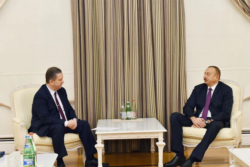 President Ilham Aliyev received delegation led by Ukrainian Minister of Social Policy
