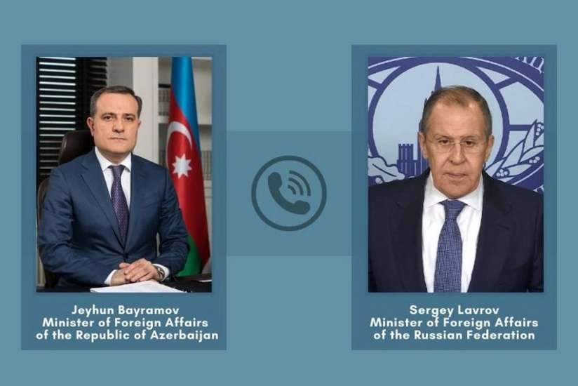 Foreign Ministers of Azerbaijan and Russia hold telephone conversation