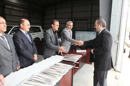 Nazirlik 100 nəfər müharibə əlili və onlara bərabər tutulan şəxsə minik avtomobilləri təqdim edib