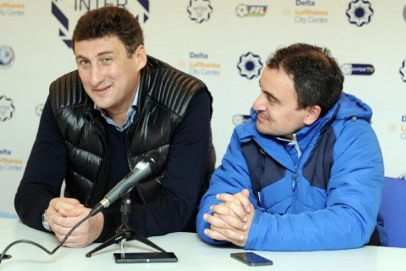 Gürcüstan Futbol Federasiyasının rəsmiləri Bakıda Kaxaber Tsxadadze ilə danışıqlar aparıb