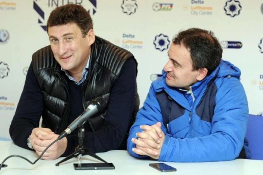 Gürcüstan Futbol Federasiyasının rəsmiləri Bakıda Kaxaber Tsxadadze ilə danışıqlar aparıb