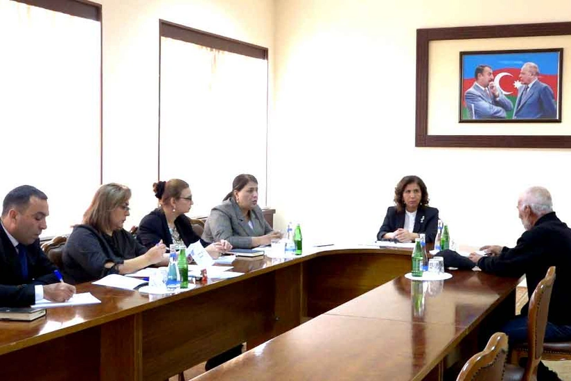 Bahar Muradova Naxçıvanda vətəndaşları qəbul edib