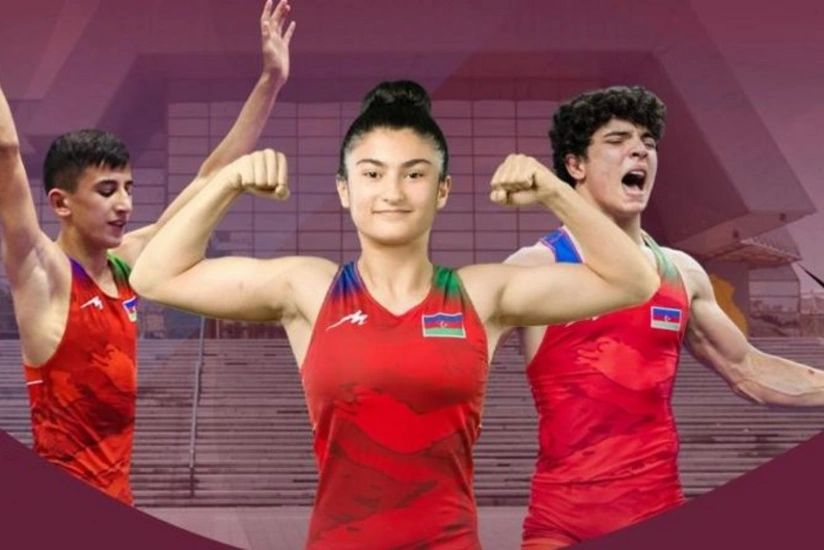 Азербайджанские борцы успешно стартовали на чемпионате Европы U-17