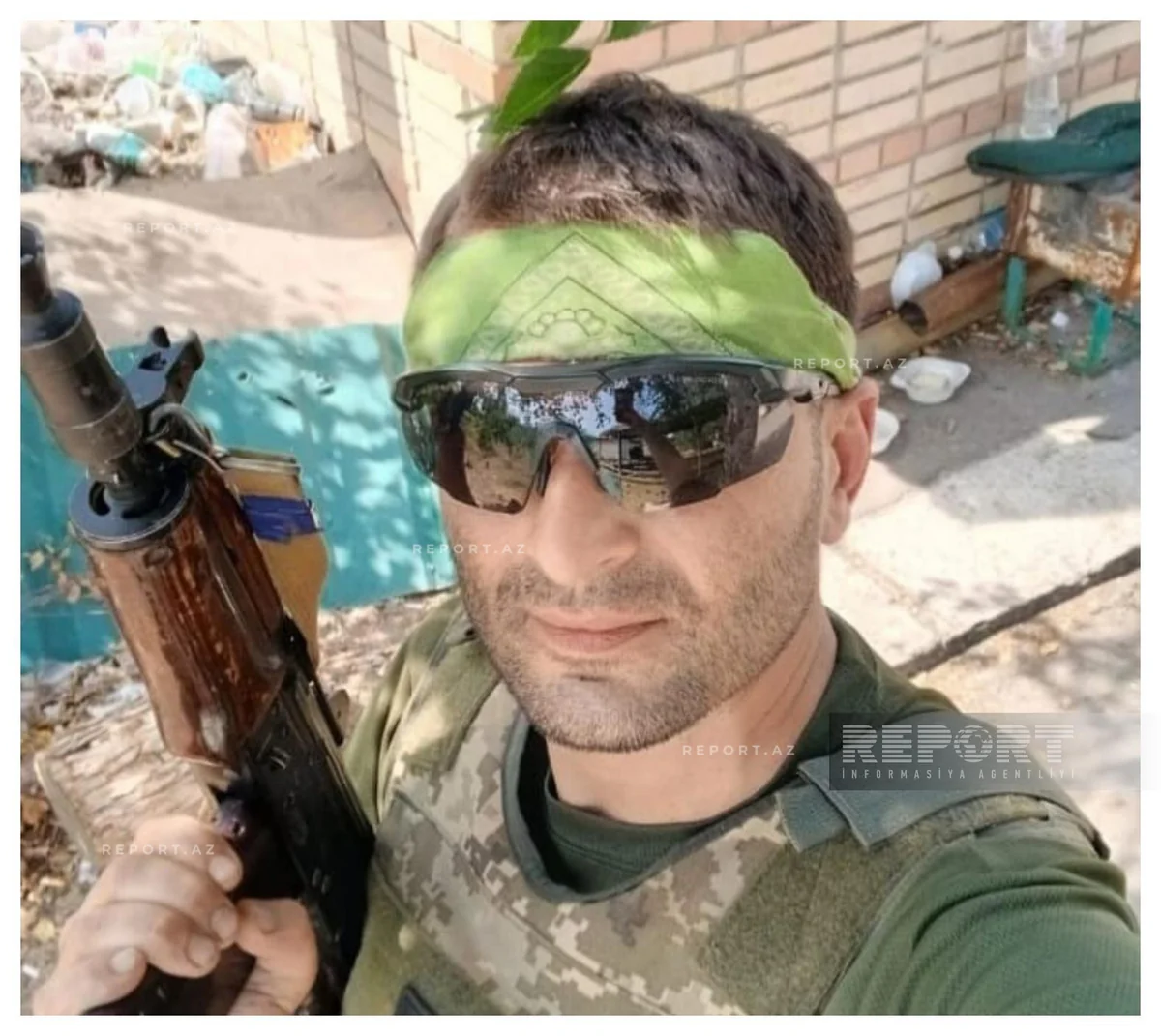 Azerbaijani serviceman missing in Ukraine
