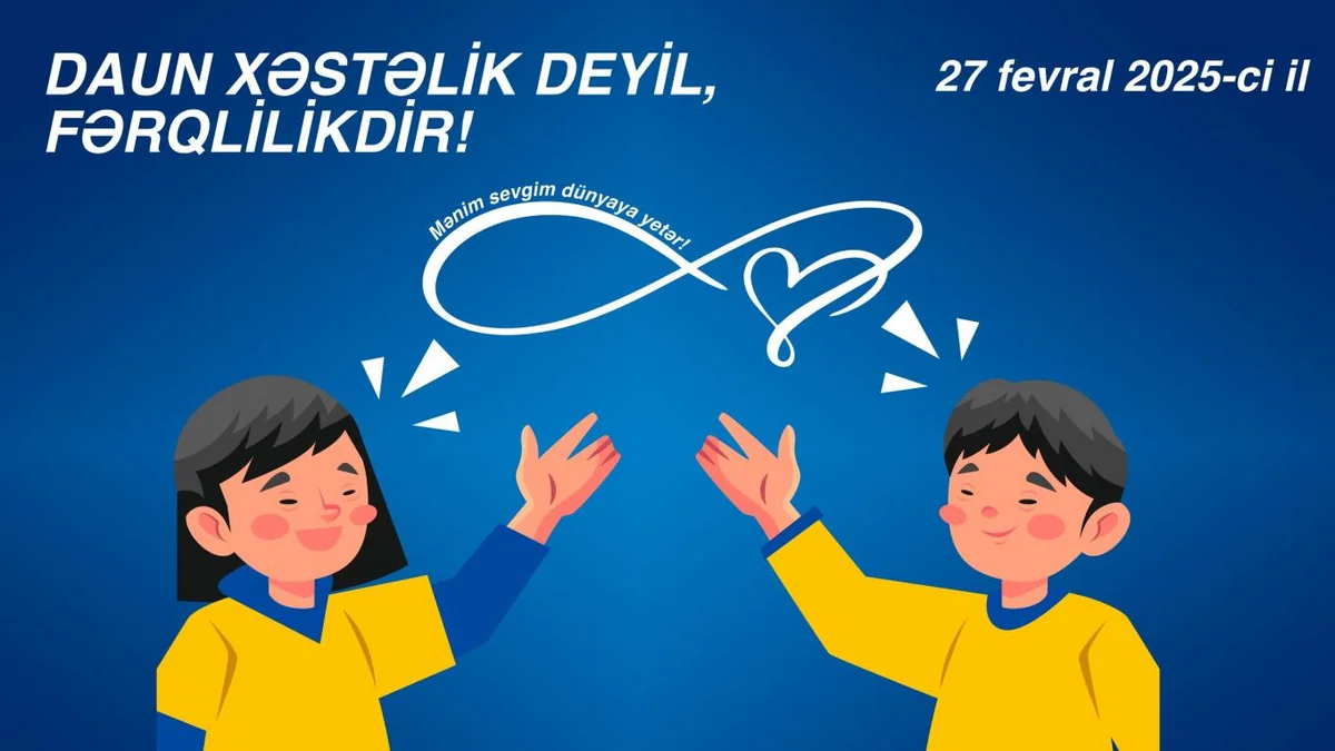 Azərbaycan Karate Federasiyasının Daun xəstəlik deyil, fərqlilikdir adlı layihəsi baş tutacaq