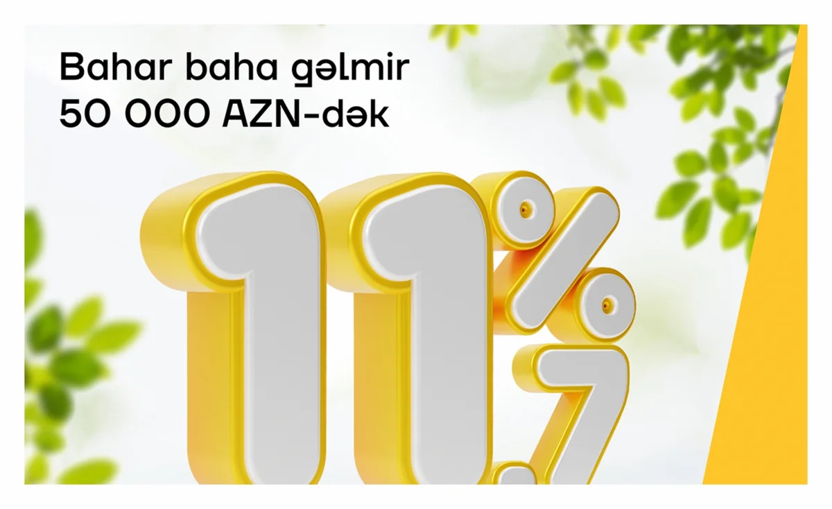 Yelo Bankdan hər kəsə 11,7% ilə bahar krediti